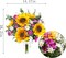 Sunflowers Artificial Flowers Bouquet, Fall Flowers Artificial for Decoration, Silk Flower Arrangements, Fake Sunflowers for Wedding Floral Arrangement Farmhouse Decor Cemetery Flowers -Yellow